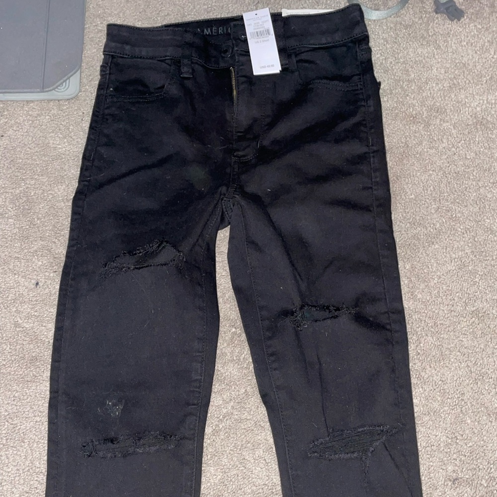 American eagle ripped jeans